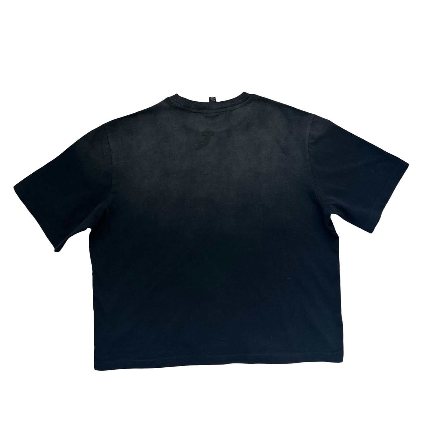 Oversized Relax Greek Script | Black