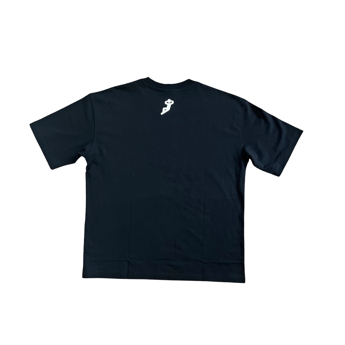 Oversized Relax Arabic Script | Black