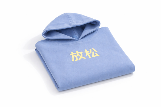 Global Tongues Toddler Hoodie — Blue (Mandarin Edition)
