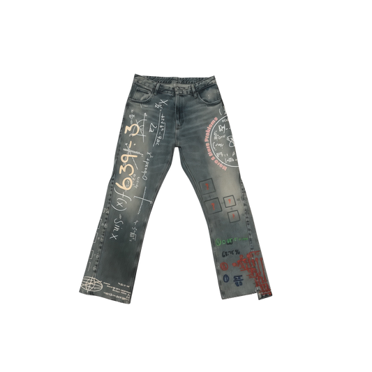 “More $ More Problems” R5L1X Denim