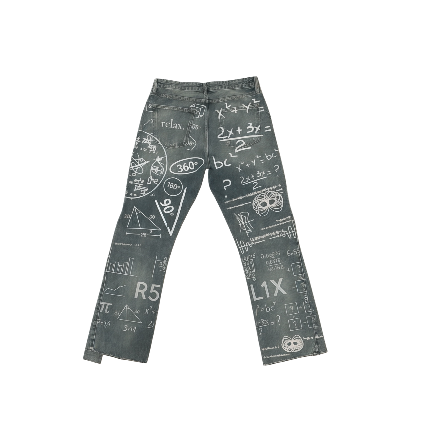 “More $ More Problems” R5L1X Denim