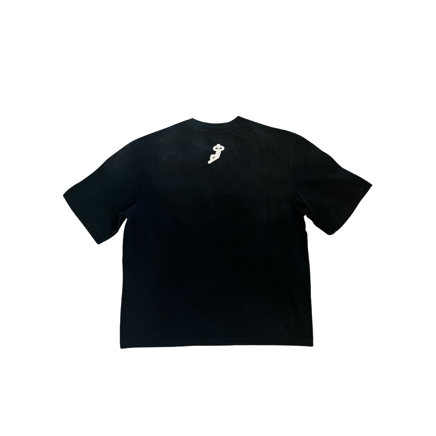 Oversized Relax Mandarin Script | Black