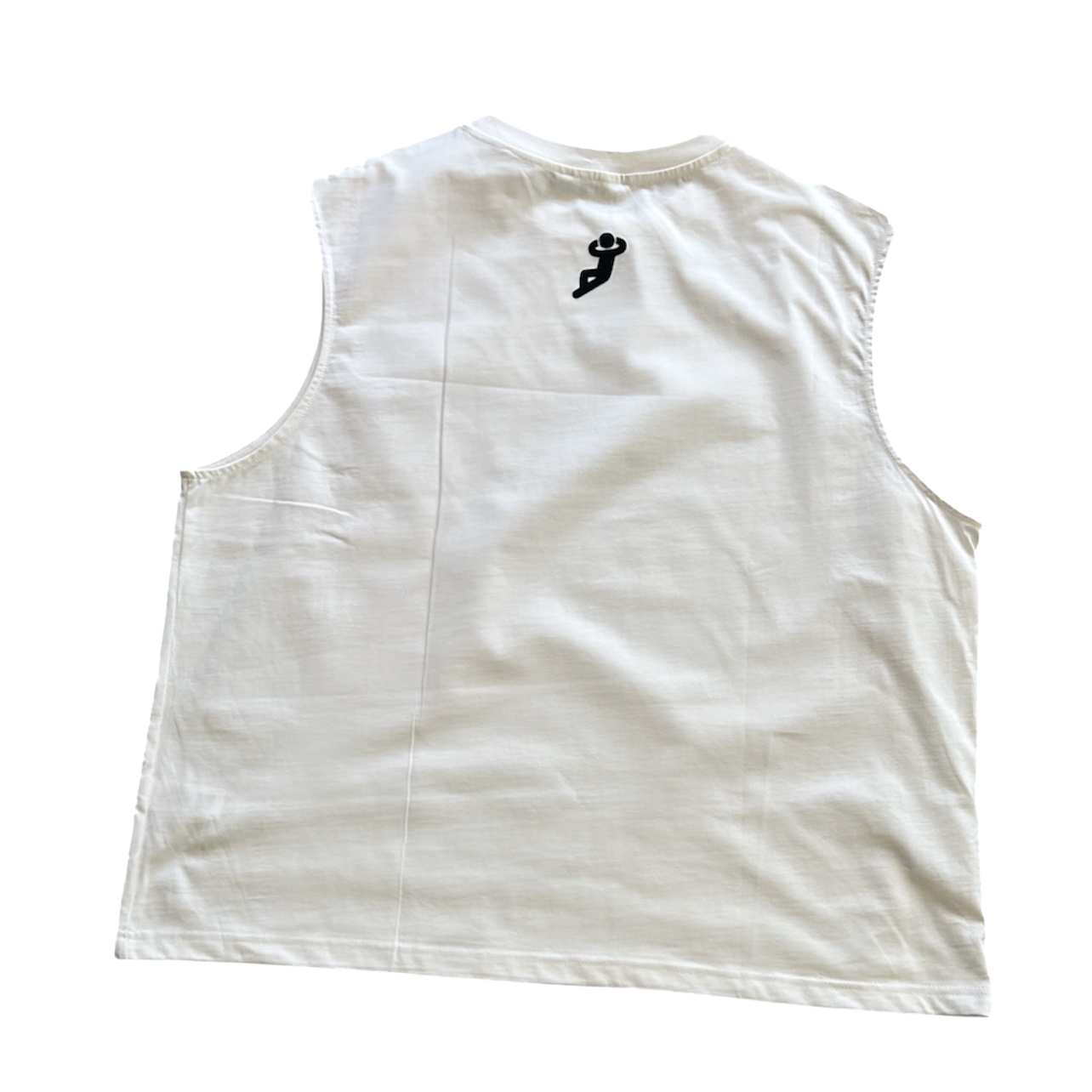 Global Tongues Sleeveless Tank | White