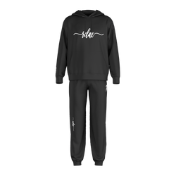 Relax Signature Sweatsuit - Black | White