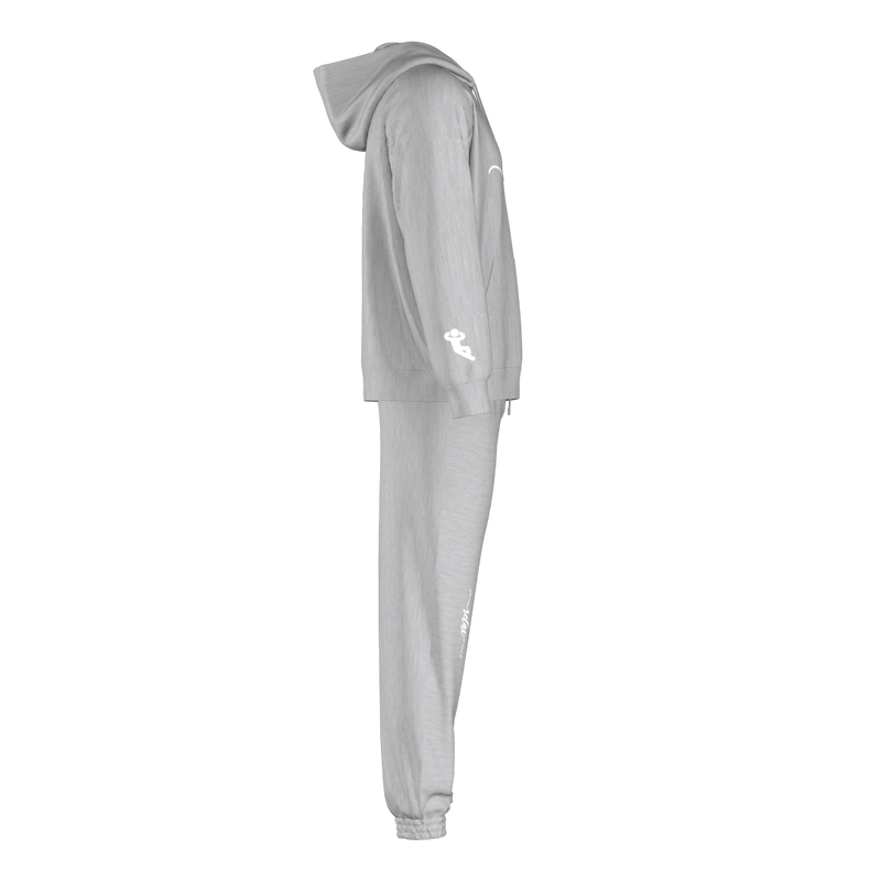 Relax Signature Sweatsuit - Grey | White